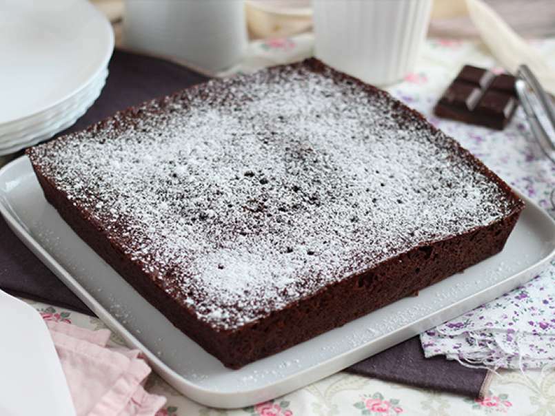 Chocolate cake in microwave - photo 4