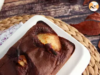 Chocolate cake with pears - photo 3