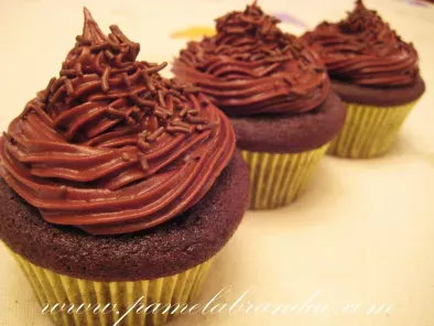 Chocolate Cupcake with Ovaltine Buttercream Frosting