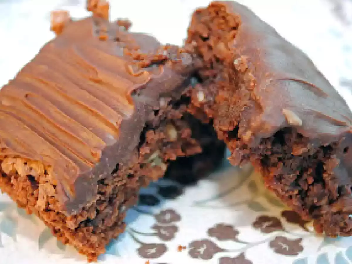 Chocolate Hazelnut Brownies with Milk Chocolate Hazelnut Frosting