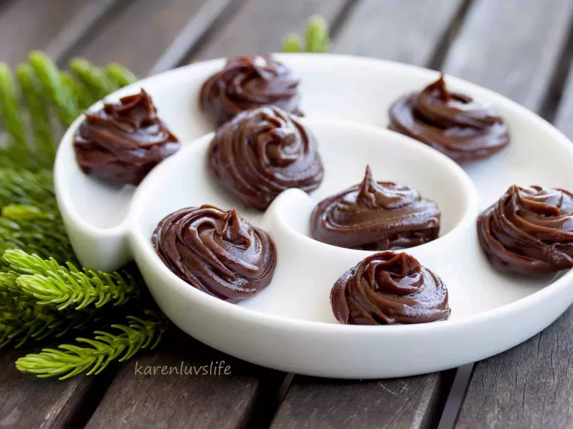 Chocolate Hazelnut Fudge Swirls - photo 2