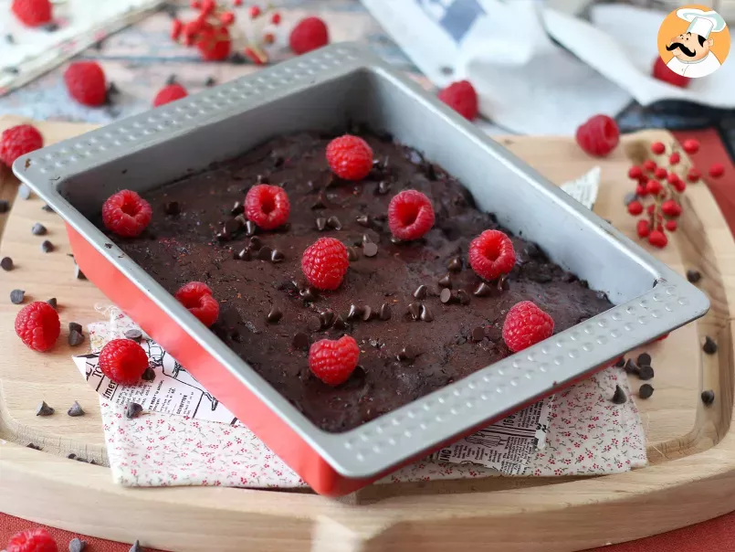 Chocolate raspberry brownies - photo 4