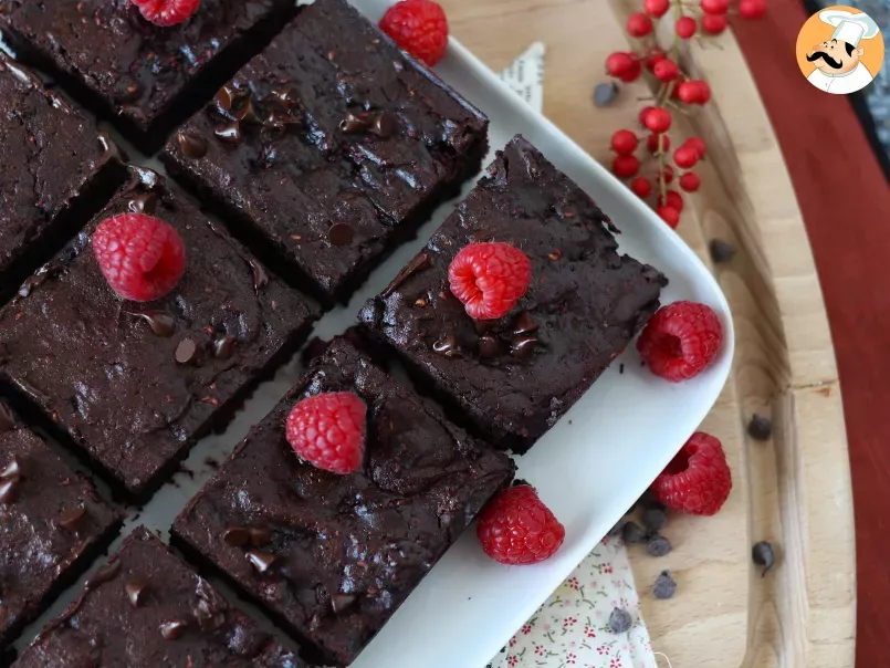 Chocolate raspberry brownies - photo 6