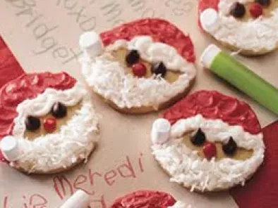 Christmas Easy Santa Cookies