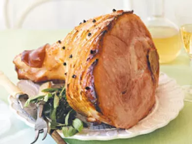 Christmas Ham with marmalade glaze