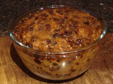 Christmas Pudding - healthy & low calorie (no suet)