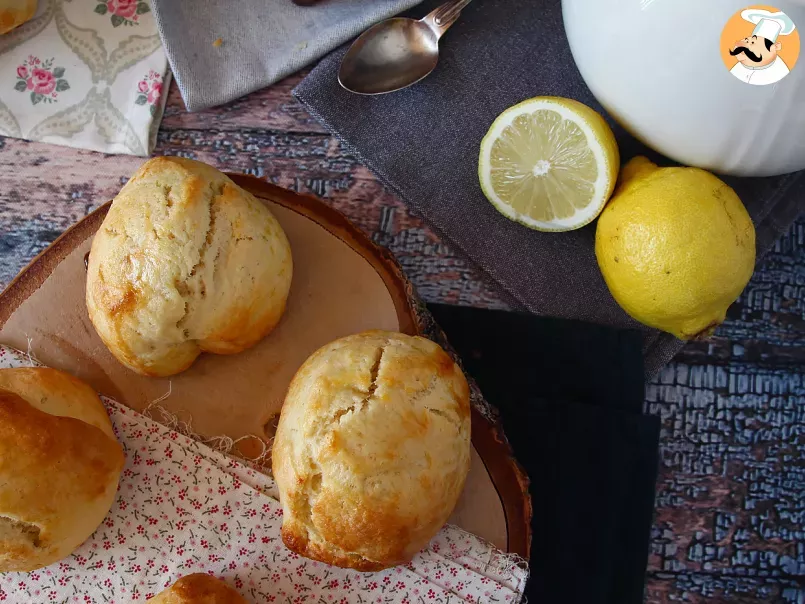 Classic scones with lemon zests - photo 4
