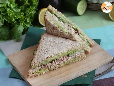 Club sandwich with tuna and avocado - photo 5