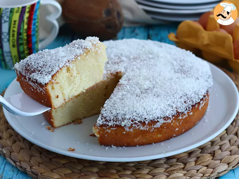 Coconut cake - Brazilian Bolo toalha felpuda