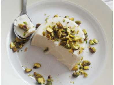 Coconut Panna Cotta with Chopped Pistachios - photo 3