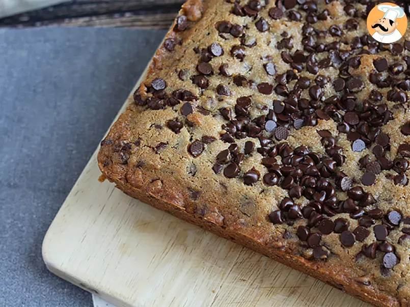 Cookie cake with chocolate chips - photo 6