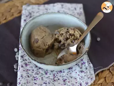 Cookie dough nice cream with only 3 ingredients and no added sugars! - photo 3