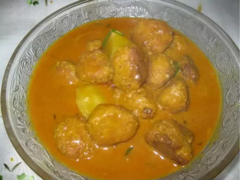 Corn Rice and Meatballs Curry (Nasi Minyak Jagung & Kari Bebola Daging) - photo 2