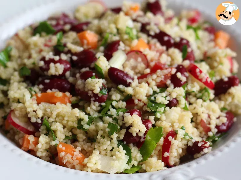 Couscous salad for a simple, healthy and colorful starter! - photo 2