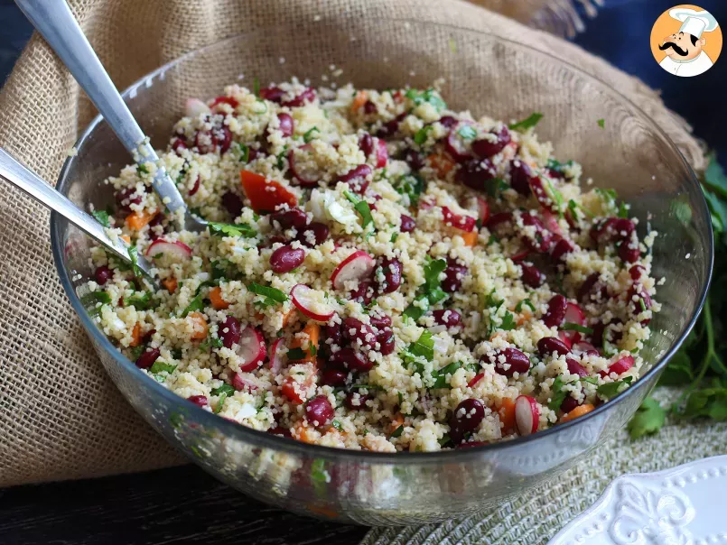 Couscous salad for a simple, healthy and colorful starter! - photo 3