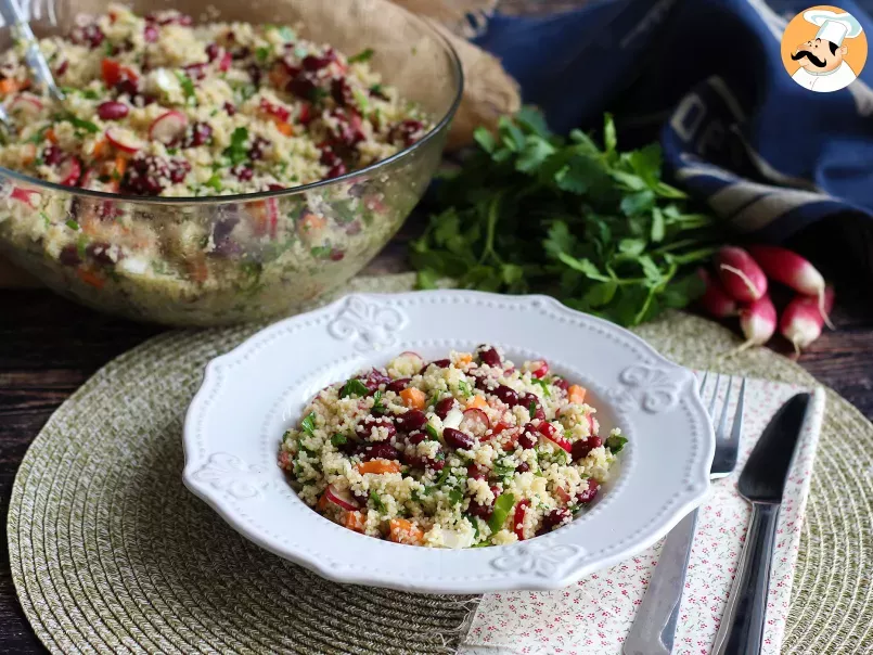 Couscous salad for a simple, healthy and colorful starter! - photo 5