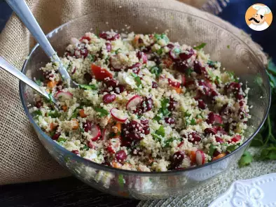 Couscous salad for a simple, healthy and colorful starter! - photo 3