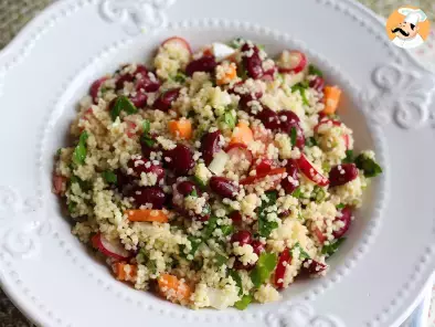 Couscous salad for a simple, healthy and colorful starter! - photo 4