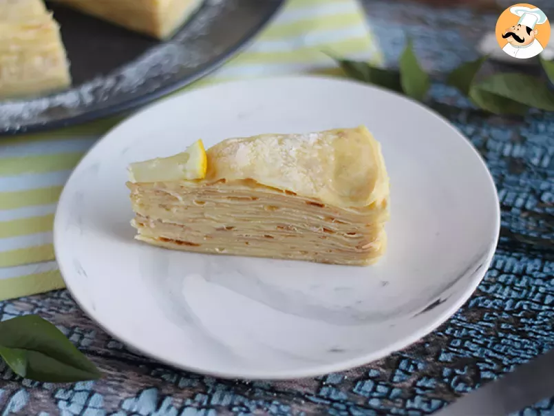 Crepes cake with lemon curd - Video recipe! - photo 2