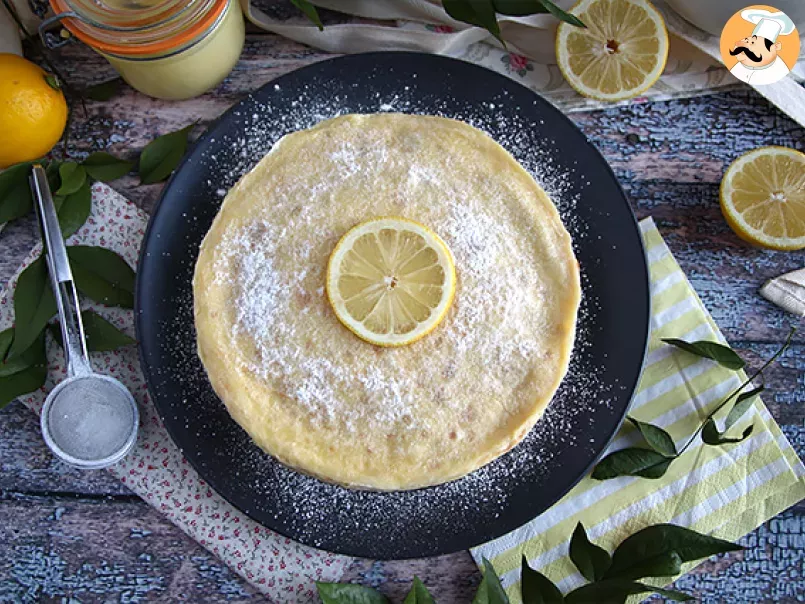 Crepes cake with lemon curd - Video recipe! - photo 5