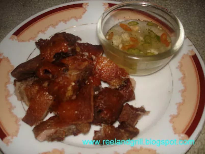 Crispy Ulo ng Baboy (Crispy Deep Fried Pork Head) - photo 2