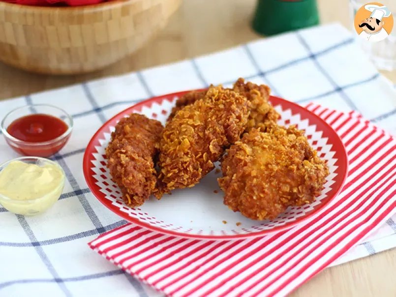 Crunchy chicken tenders - Video recipe!