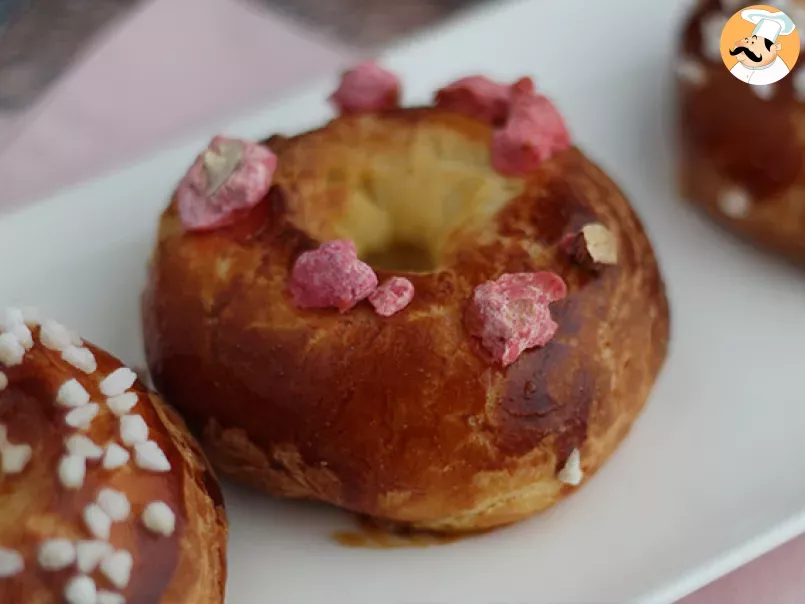 Donut brioche : Mini brioches to celebrate Epiphany ! - photo 2