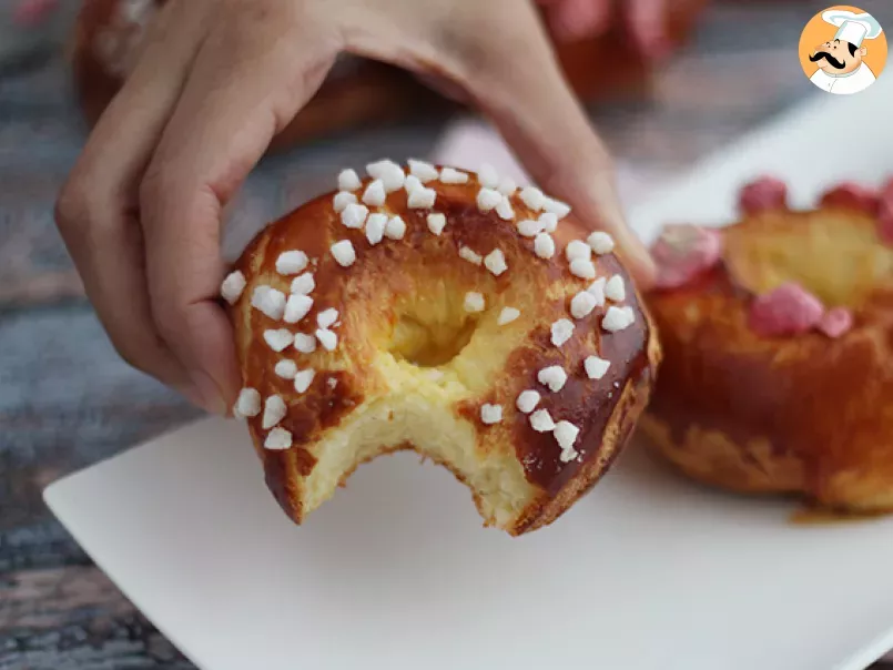 Donut brioche : Mini brioches to celebrate Epiphany ! - photo 4