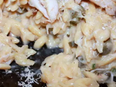 Dungeness Crab Orzo Risotto