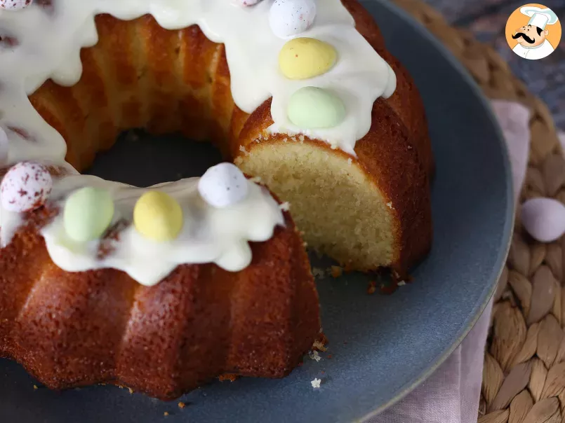Easter bundt cake: white chocolate and lemon - photo 5