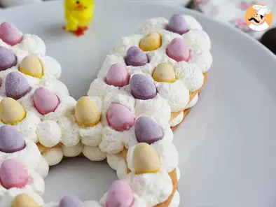 Easter bunny cream tart - photo 2