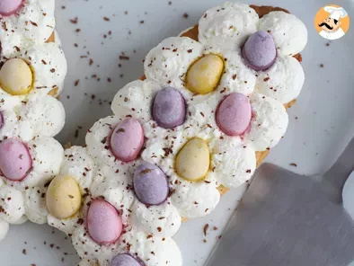Easter bunny cream tart - photo 4