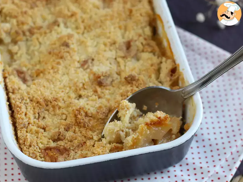Easy and quick apple crumble - photo 2