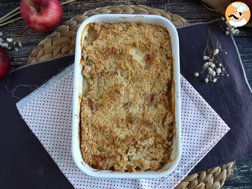 Easy and quick apple crumble - photo 3