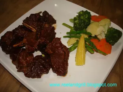 Easy Beef Spare Ribs (Short Ribs) and Steamed Veggies - photo 3
