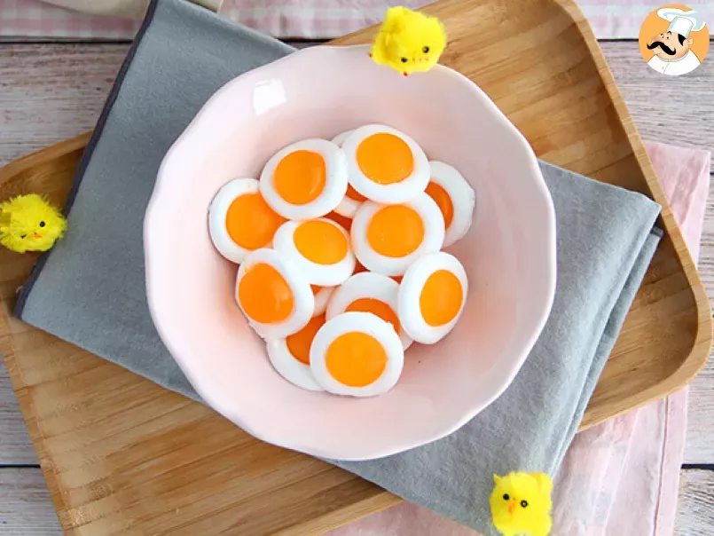 Easy gummy fried eggs - photo 4