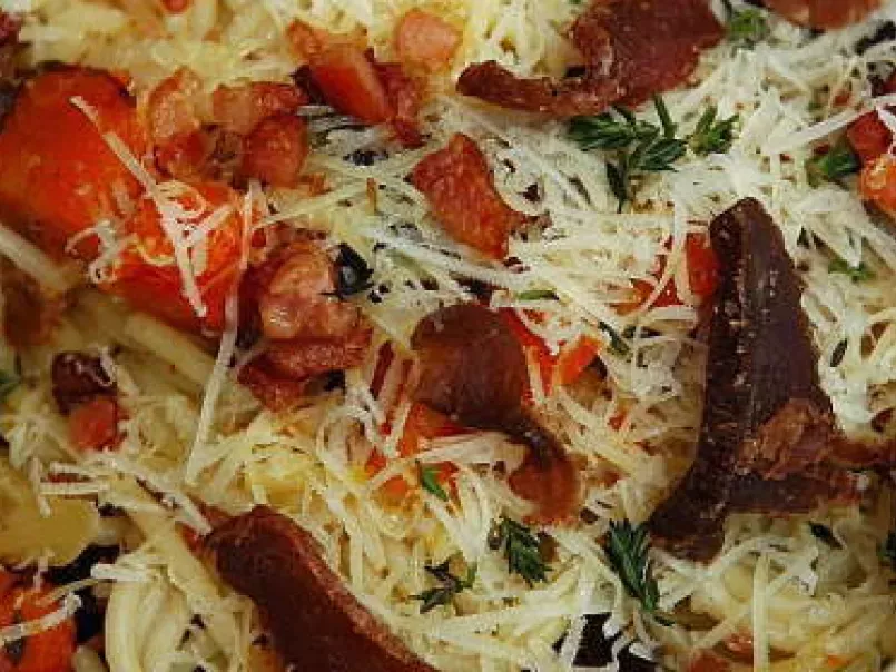 Easy Pasta recipes - Pasta with Butternut, Biltong and Bacon - photo 2