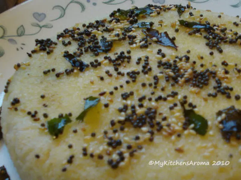 Everyday cooking - Mix Daal Dhokla/ Idli (Steamed rice and lentil cakes) - photo 2