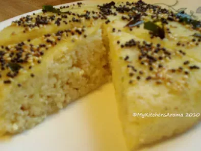 Everyday cooking - Mix Daal Dhokla/ Idli (Steamed rice and lentil cakes) - photo 3