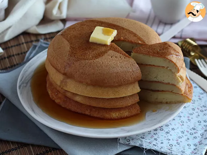 Fluffy pancakes - japanese pancakes - photo 2