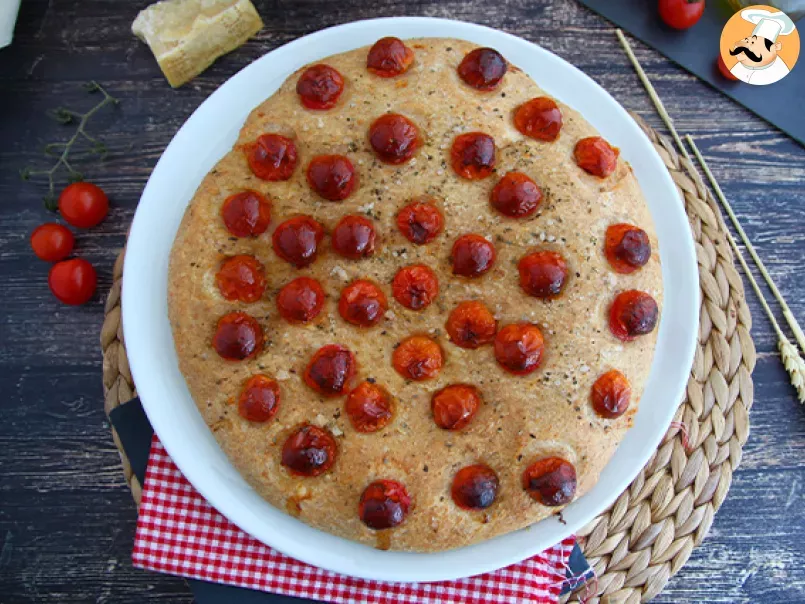 Focaccia with cherry tomatoes - photo 5