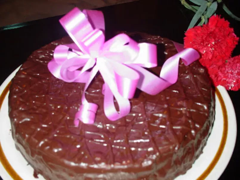 French Chocolate Hazelnut Cake