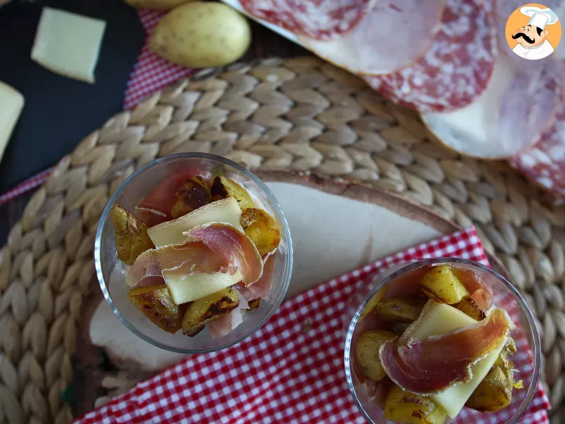 French raclette verrines - photo 4