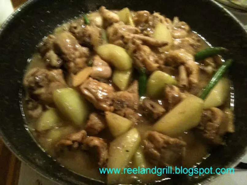 Ginataang Manok (Chicken Cooked in Coconut Milk or ?Gata?) - photo 3