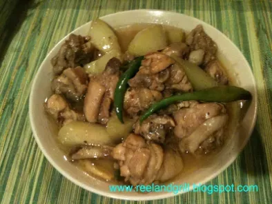 Ginataang Manok (Chicken Cooked in Coconut Milk or ?Gata?) - photo 2