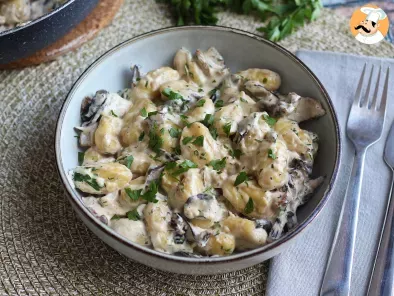 Gnocchi with mushrooms, a tasty and easy meal - photo 4