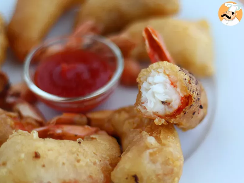 Golden fried prawns - Video recipe! - photo 3