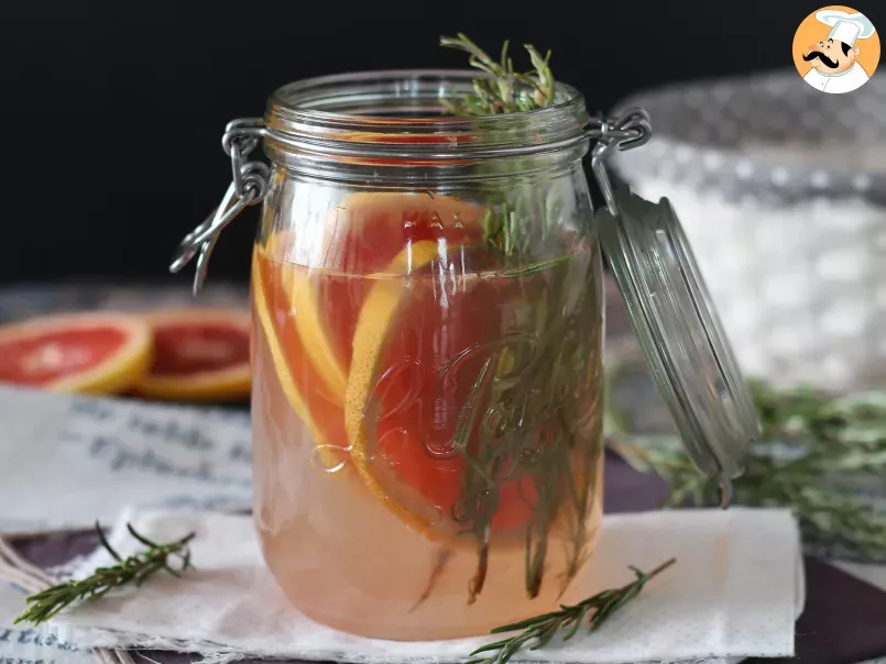 Grapefruit and rosemary flavored water: the detox drink without added sugar - photo 4