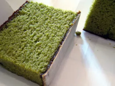 Green Tea Kasutera/Castella Cake