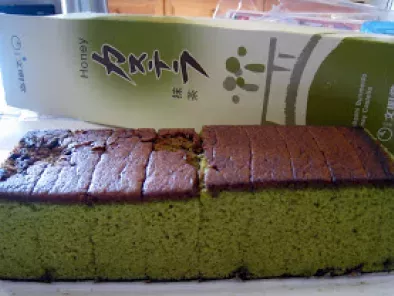 Green Tea Kasutera/Castella Cake - photo 2